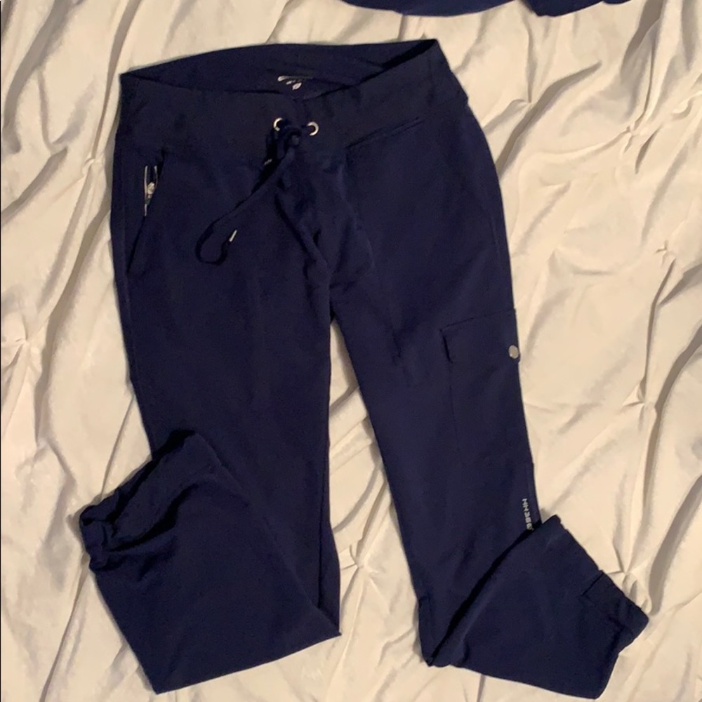 Navy blue Healing hands scrub pants